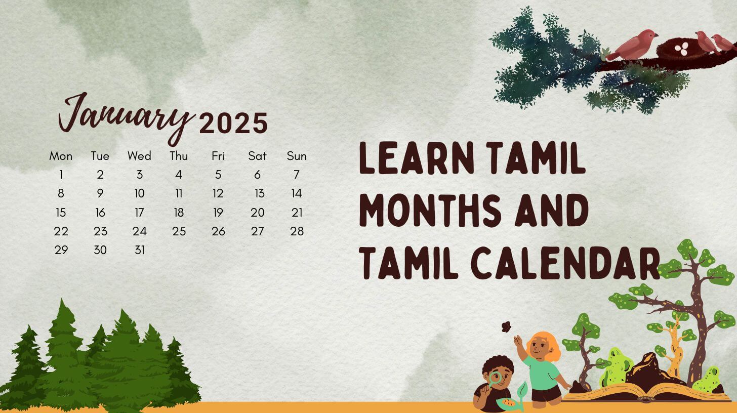 Learn Tamil Months and Tamil Calendar