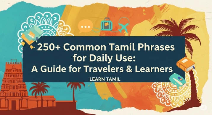 250+ Common Tamil Phrases for Daily Use: A Guide for Travelers