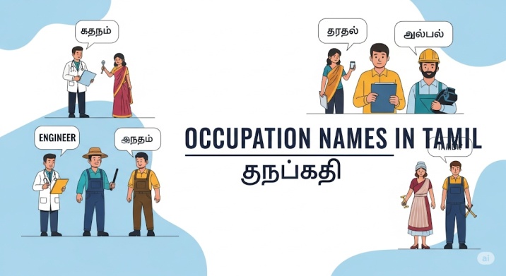 Occupation Names in Tamil