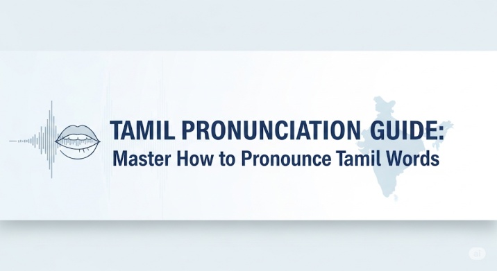 Tamil Pronunciation Guide